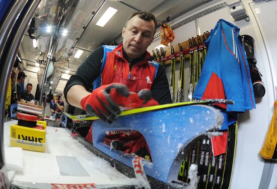 Biathlon World Championships: Training sessions