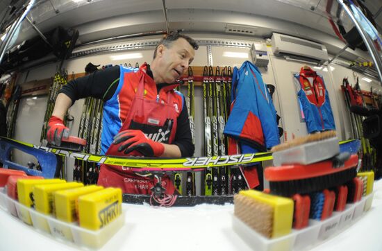 Biathlon World Championships: Training sessions