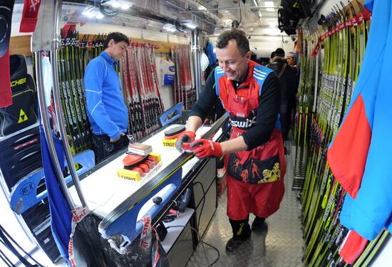 Biathlon World Championships: Training sessions