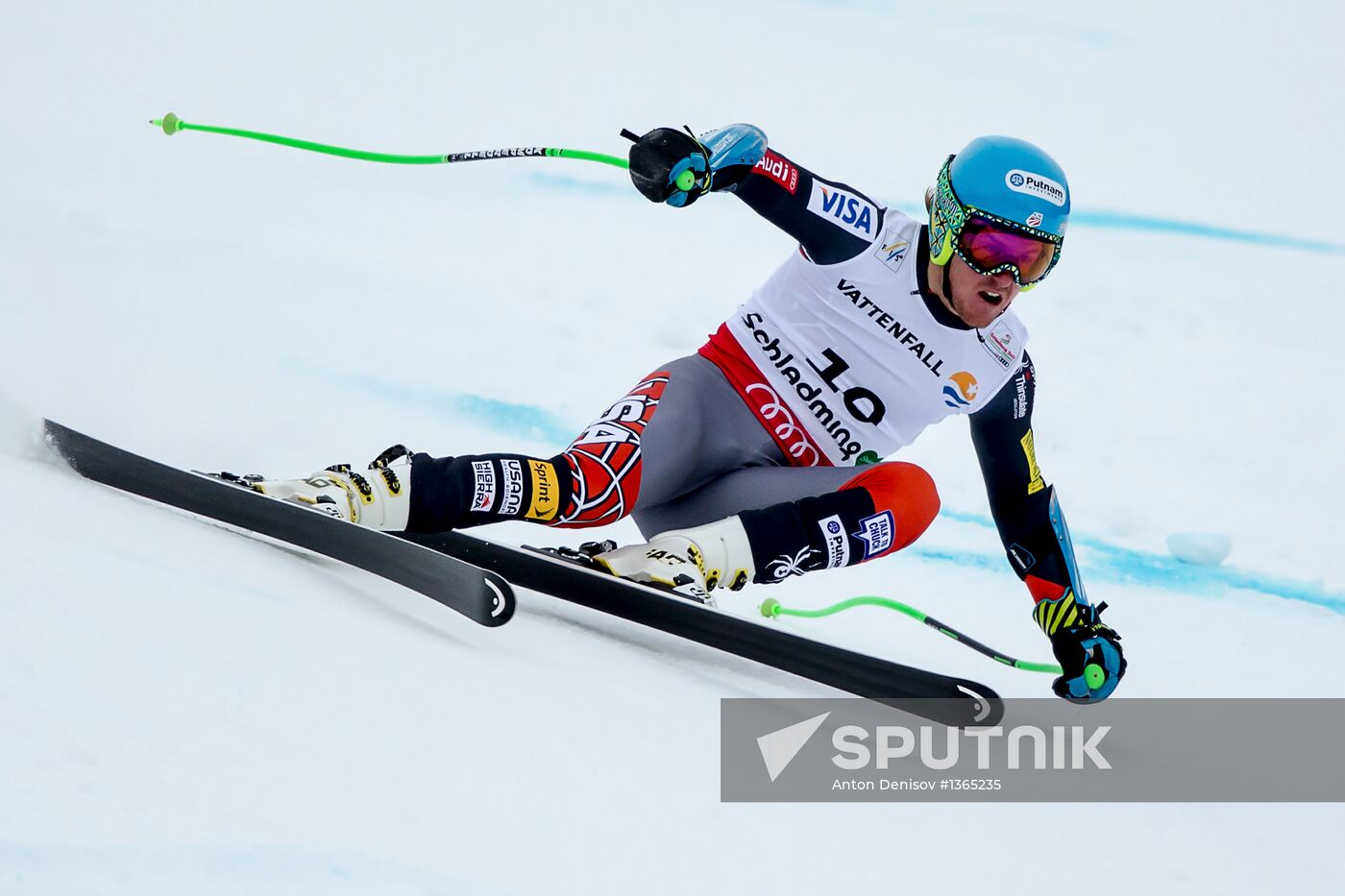 Alpine Ski World Championships. Men's Super-G