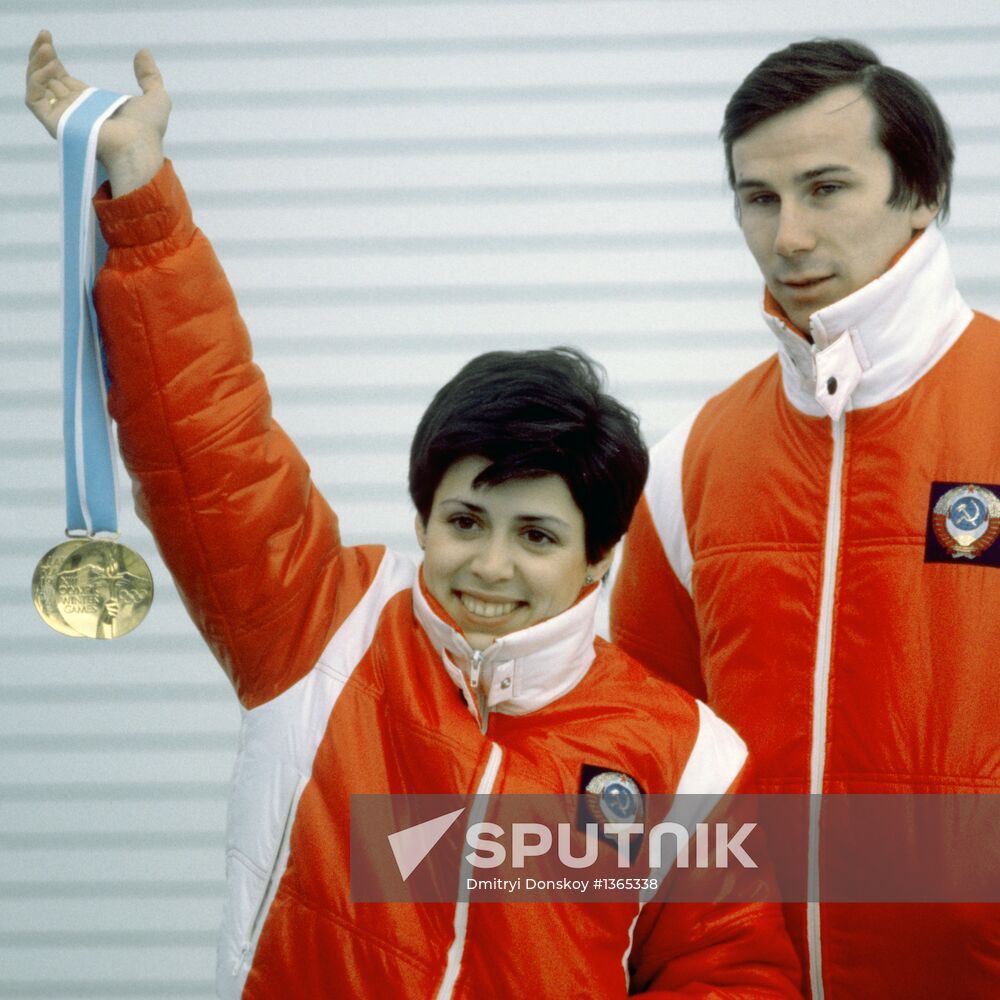 Irina Rodnina and Alexander Zaitsev