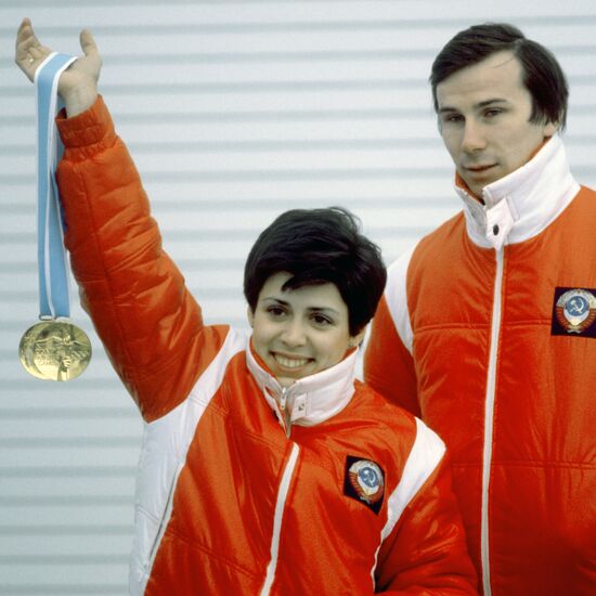 Irina Rodnina and Alexander Zaitsev