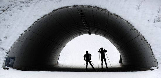 Biathlon World Championships: Training sessions