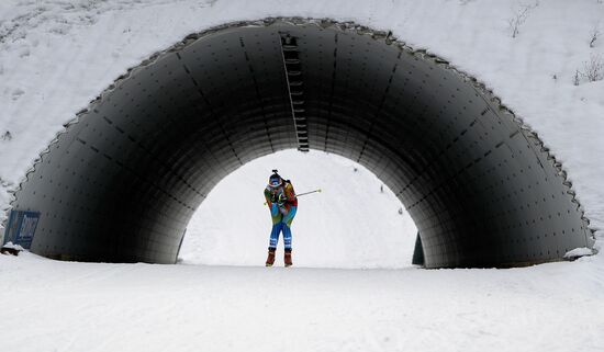 Biathlon World Championships: Training sessions