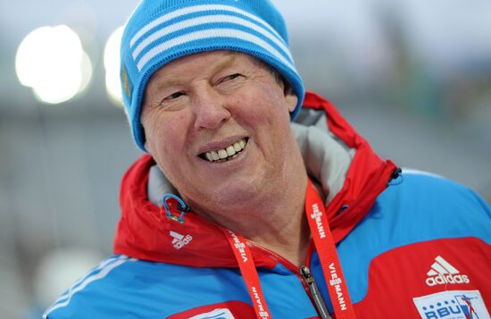 Biathlon World Championships: Training sessions