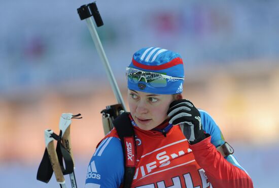 Biathlon World Championships: Training sessions