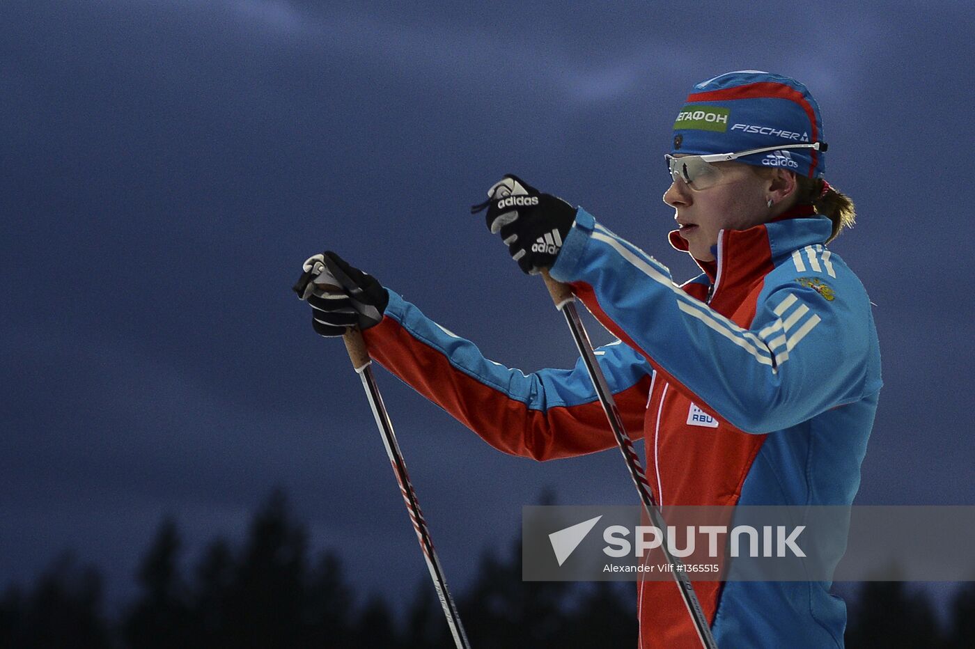 Biathlon World Championships. Training sessions