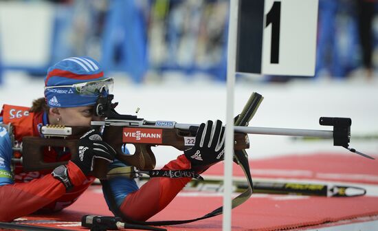 Biathlon World Championships: Training sessions