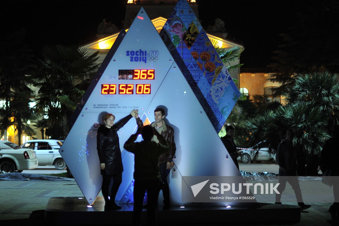 365 Days on Olympics countdown clock