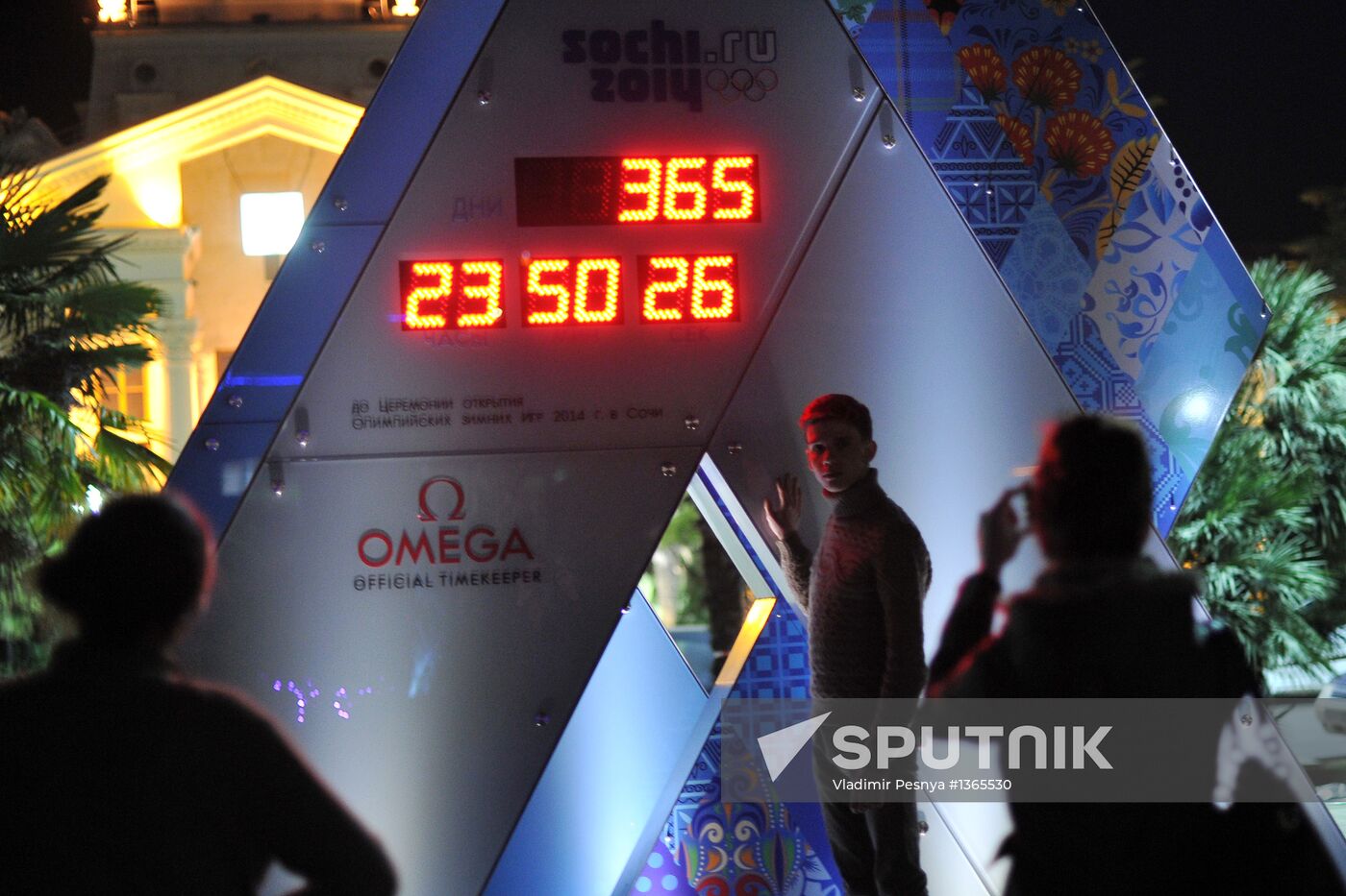 365 Days on Olympics countdown clock