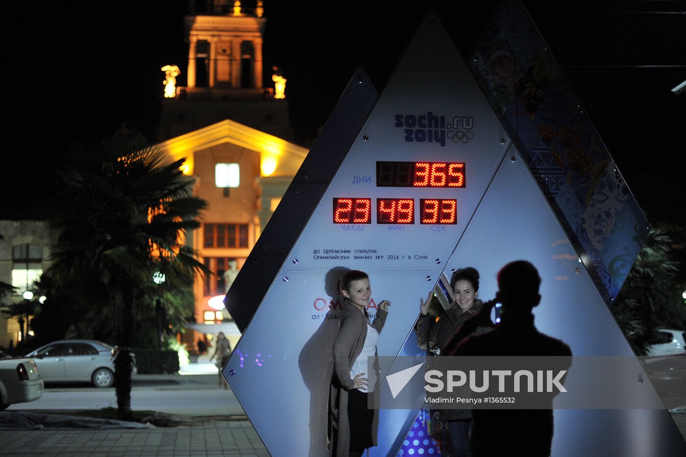 365 Days on Olympics countdown clock