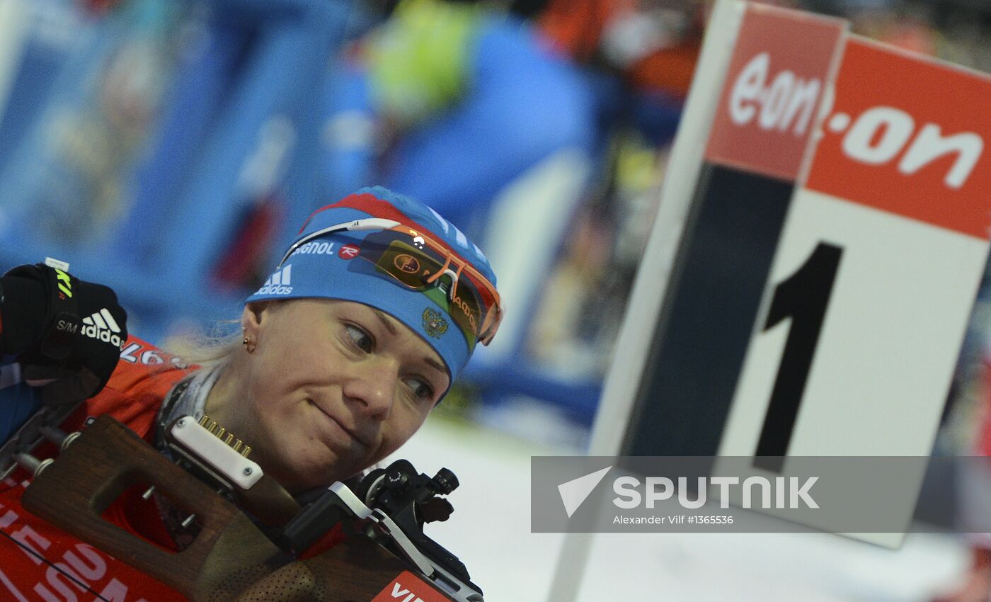 Biathlon World Championships: Training sessions