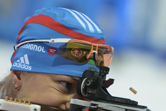 Biathlon World Championships: Training sessions
