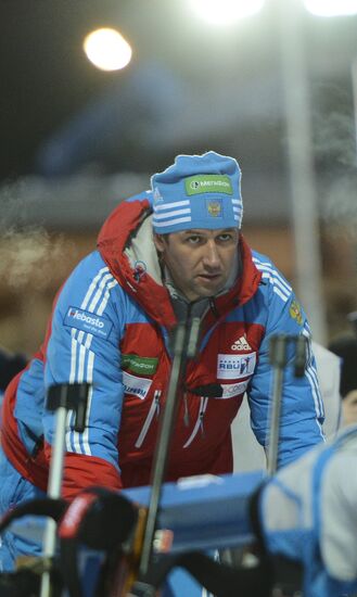 Biathlon World Championships: Training sessions