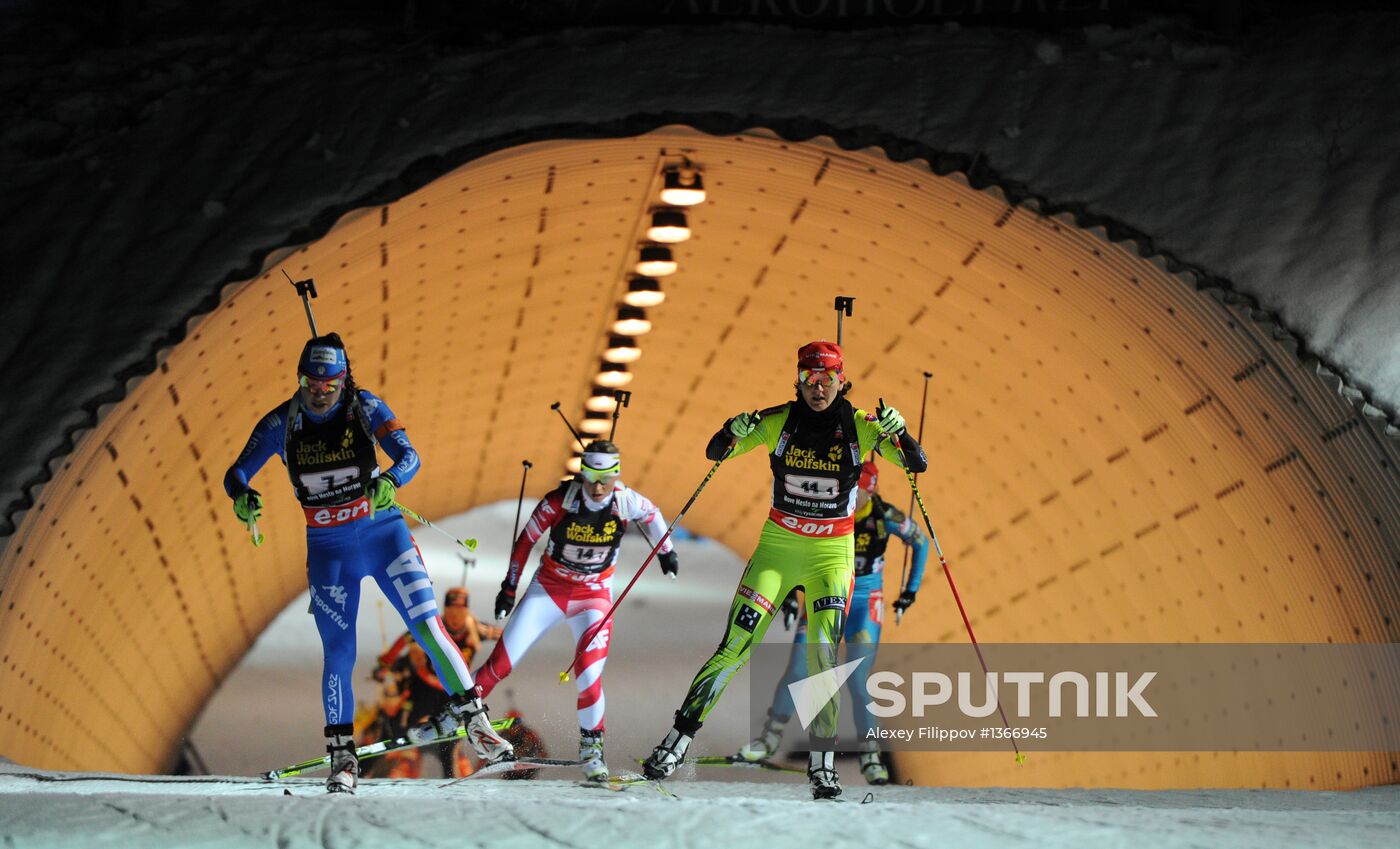 Biathlon World Championships. Mixed relay