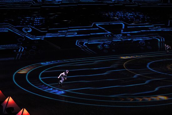 Ceremony marking year to go before 2014 Olympic Games