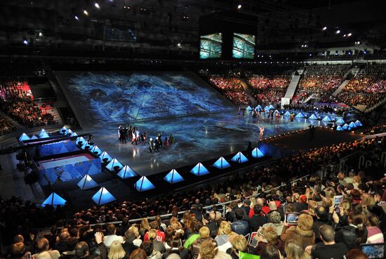 Ceremony marking year to go before 2014 Olympic Games