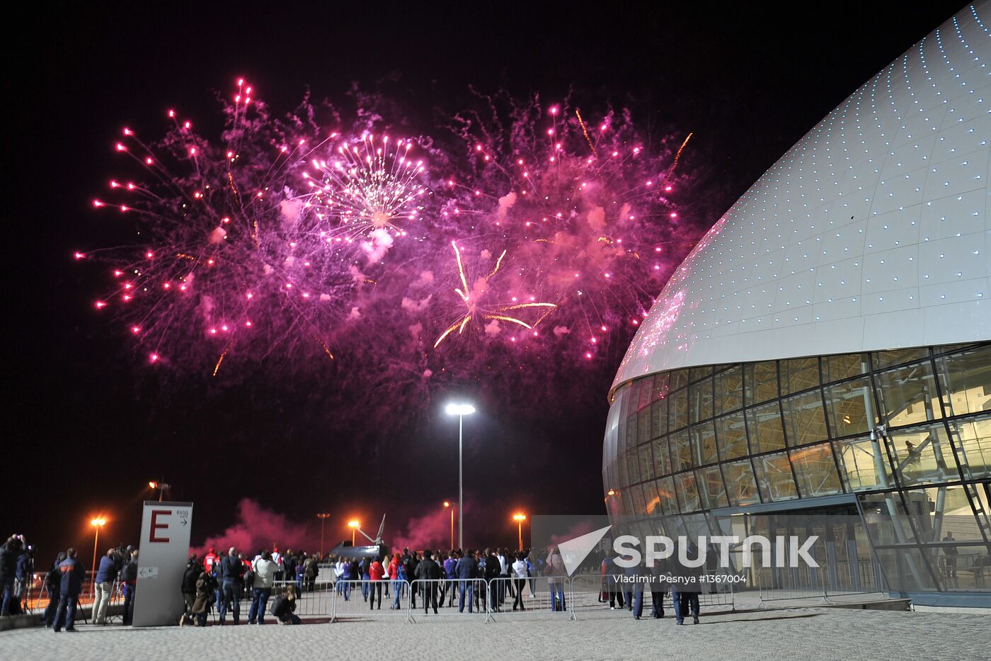 Ceremony marking year to go before 2014 Olympic Games