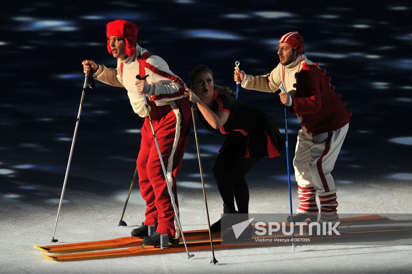 Ceremony marking year to go before 2014 Olympic Games