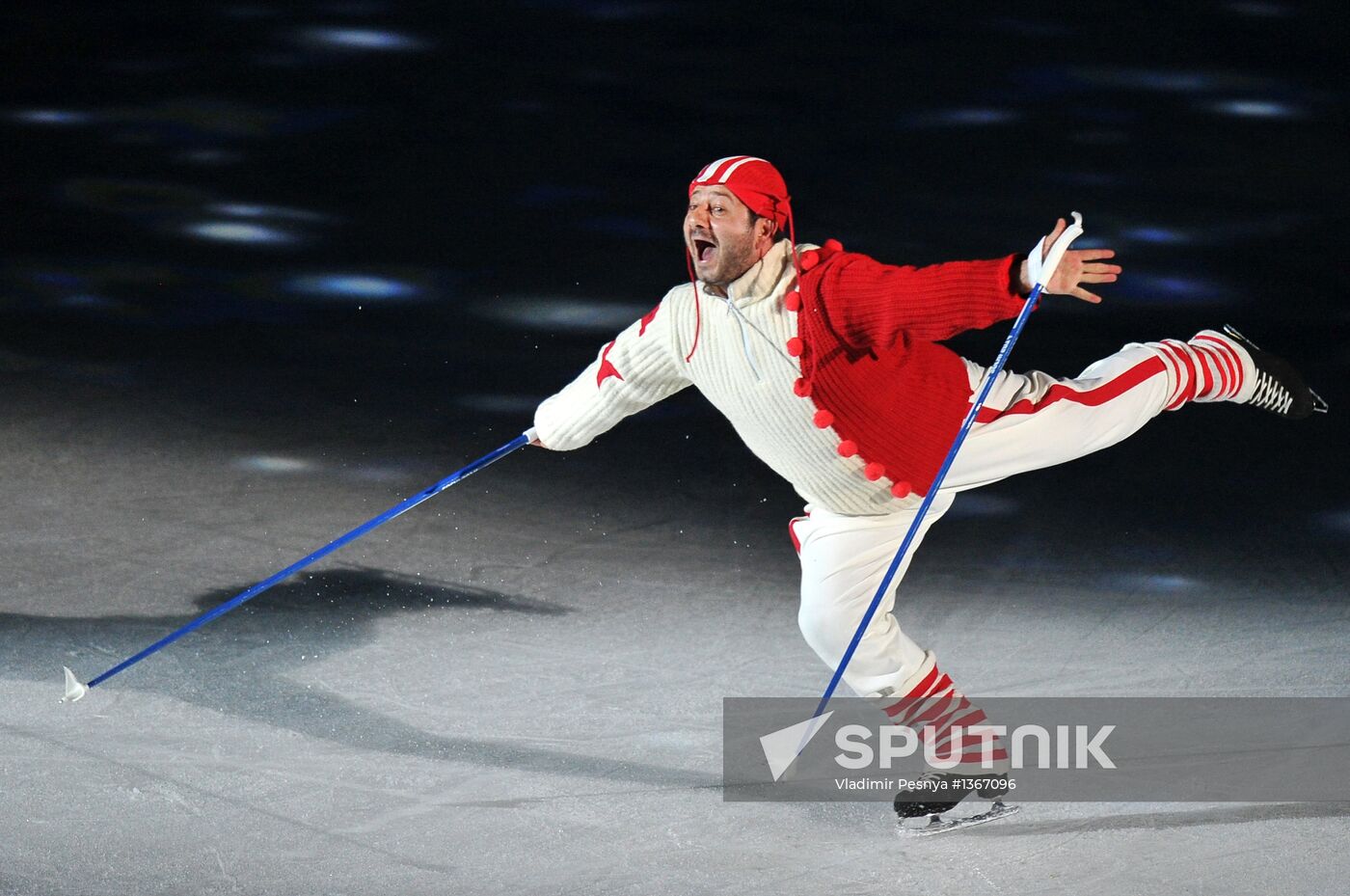 Ceremony marking year to go before 2014 Olympic Games