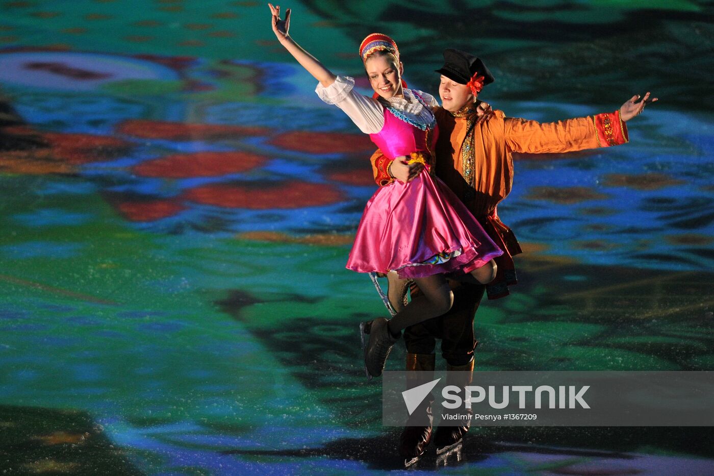 Ceremony marking year to go before 2014 Olympic Games