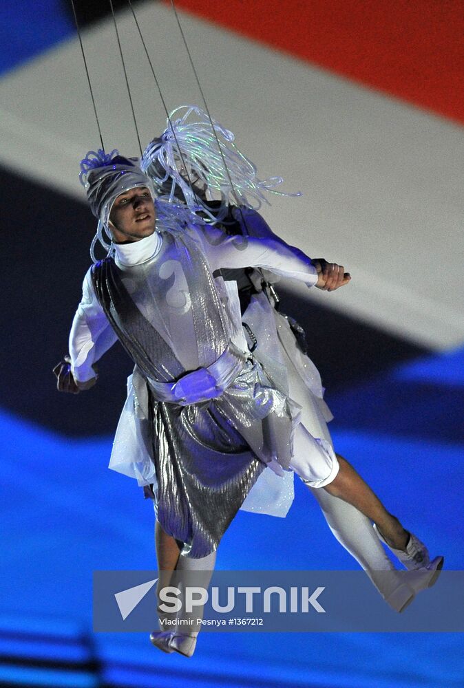 Ceremony marking year to go before 2014 Olympic Games