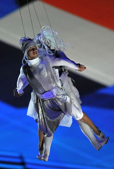 Ceremony marking year to go before 2014 Olympic Games