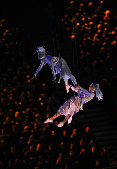 Ceremony marking year to go before 2014 Olympic Games