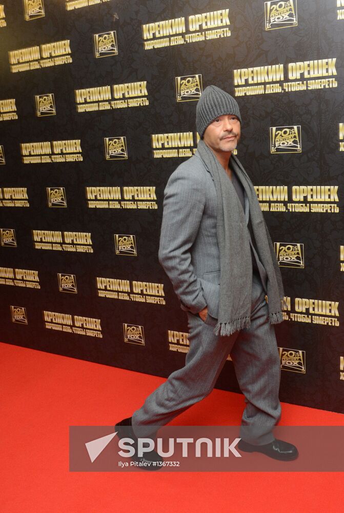 Premiere of film "Die Hard. Good day to Die"