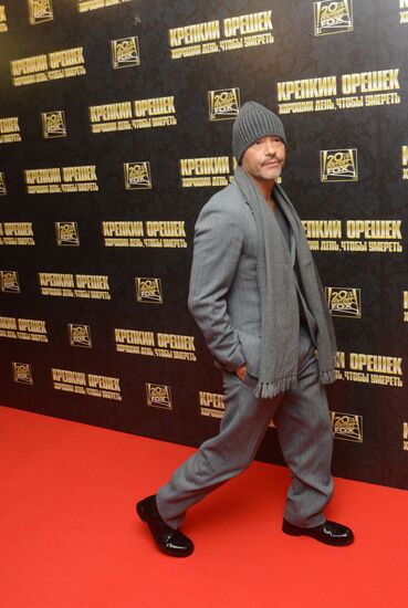 Premiere of film "Die Hard. Good day to Die"