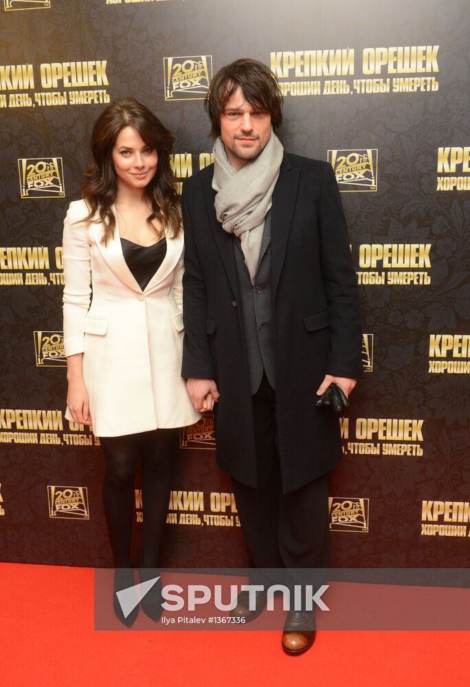 Premiere of film "Die Hard. Good day to Die"