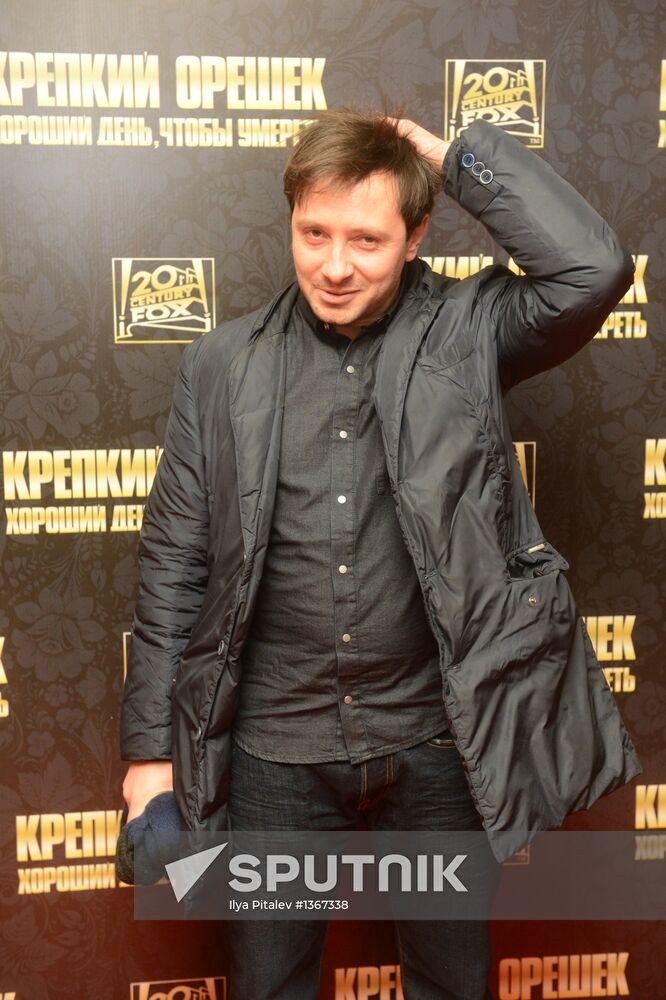 Premiere of film "Die Hard. Good day to Die"