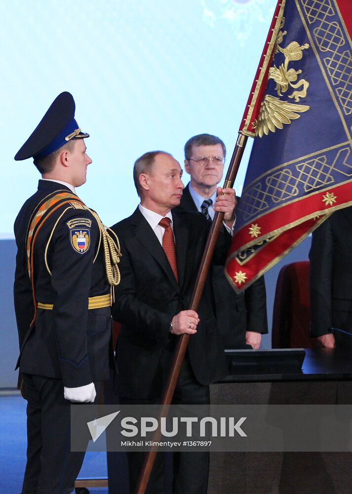 Putin speaks at expanded meeting of Interior Ministry Board