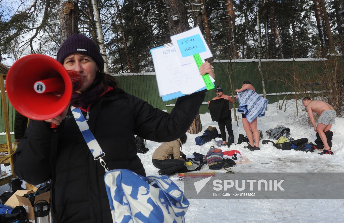 Annual Cold Plunge for the Homeless