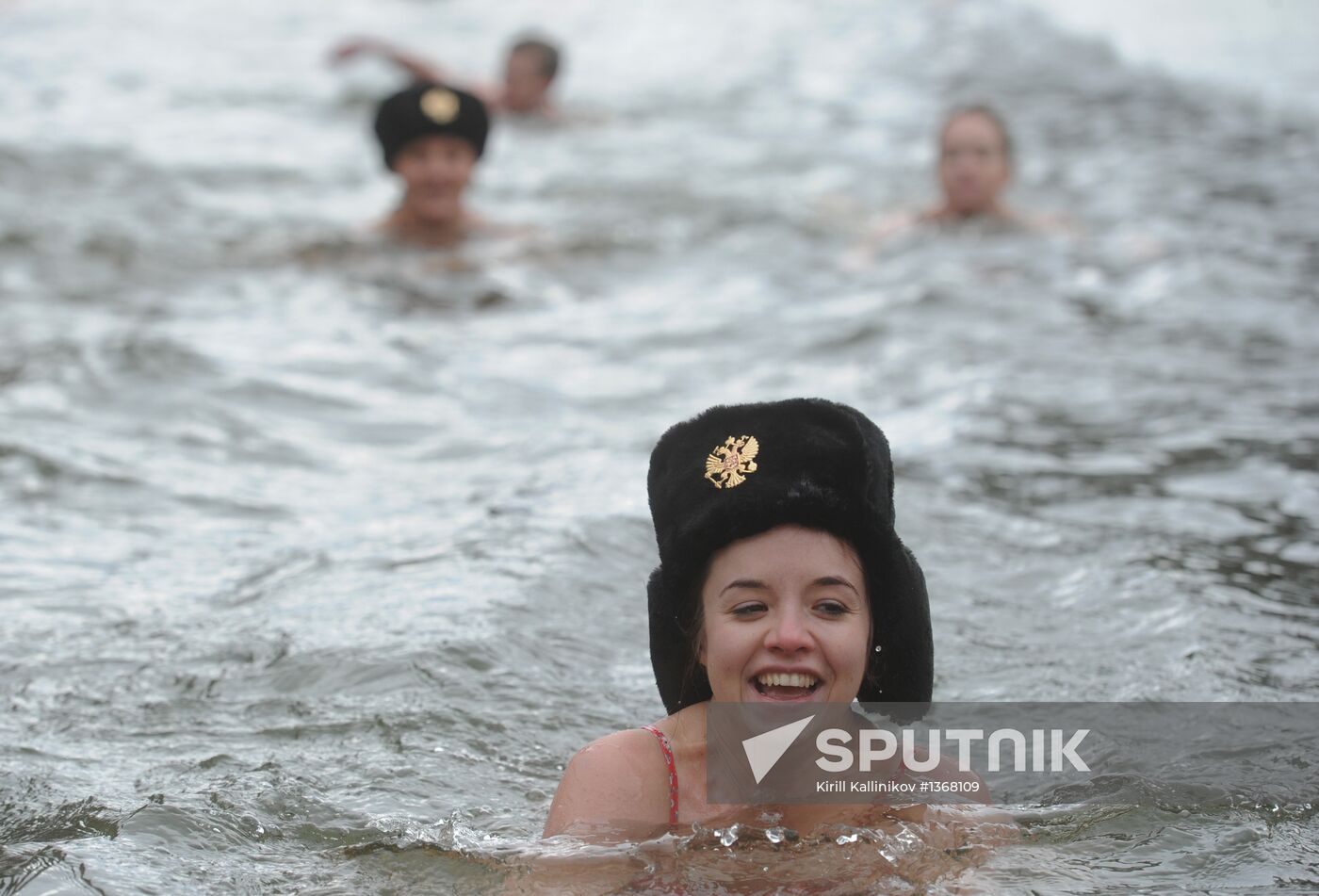 Annual Cold Plunge for the Homeless