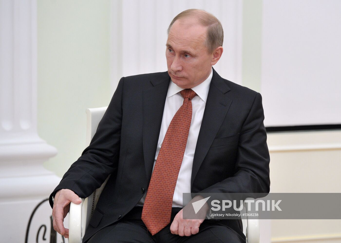 Vladimir Putin and Nursultan Nazarbayev meet in Kremlin