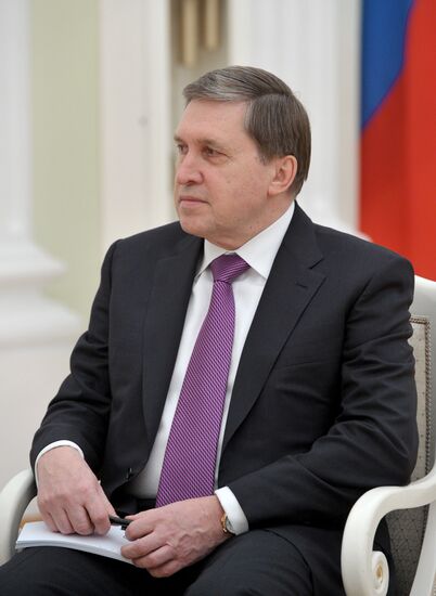 Vladimir Putin and Nursultan Nazarbayev meet in Kremlin