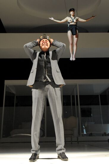 Rehearsal of "Ideal Husband. A Comedy" at Moscow Chekhov Theater