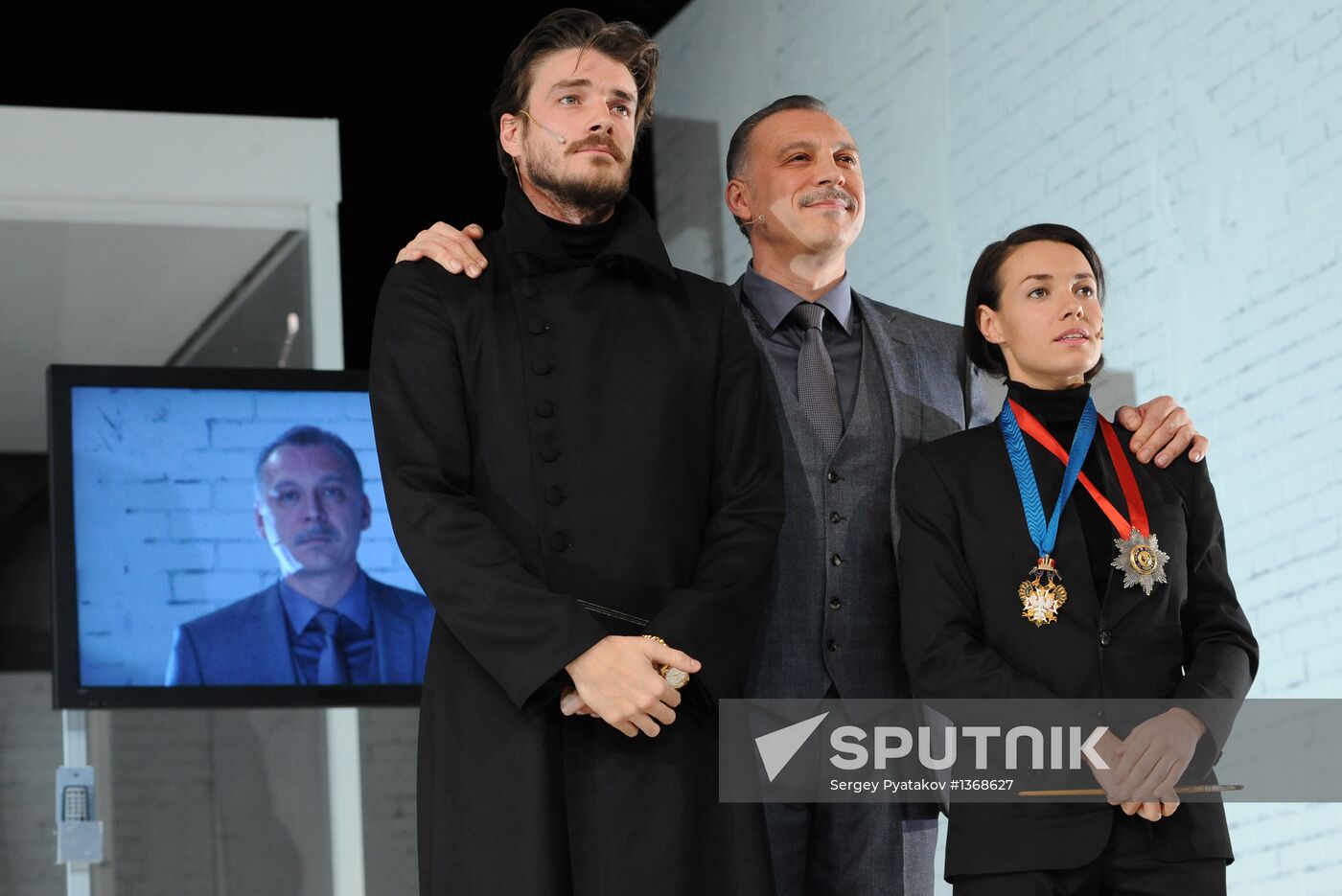 Rehearsal of "Ideal Husband. A Comedy" at Moscow Chekhov Theater