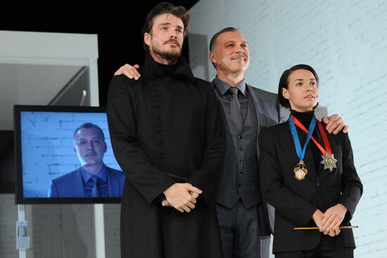 Rehearsal of "Ideal Husband. A Comedy" at Moscow Chekhov Theater