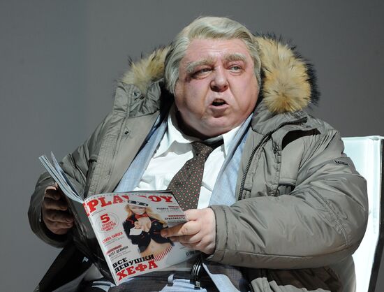 Rehearsal of "Ideal Husband. A Comedy" at Moscow Chekhov Theater