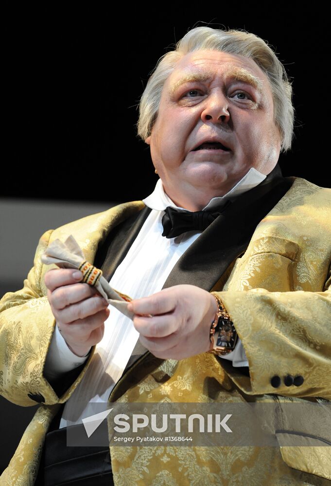 Rehearsal of "Ideal Husband. A Comedy" at Moscow Chekhov Theater