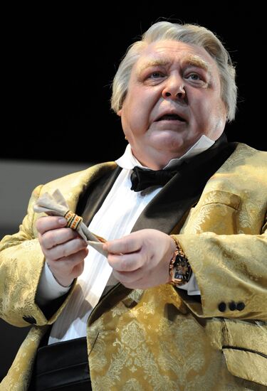 Rehearsal of "Ideal Husband. A Comedy" at Moscow Chekhov Theater
