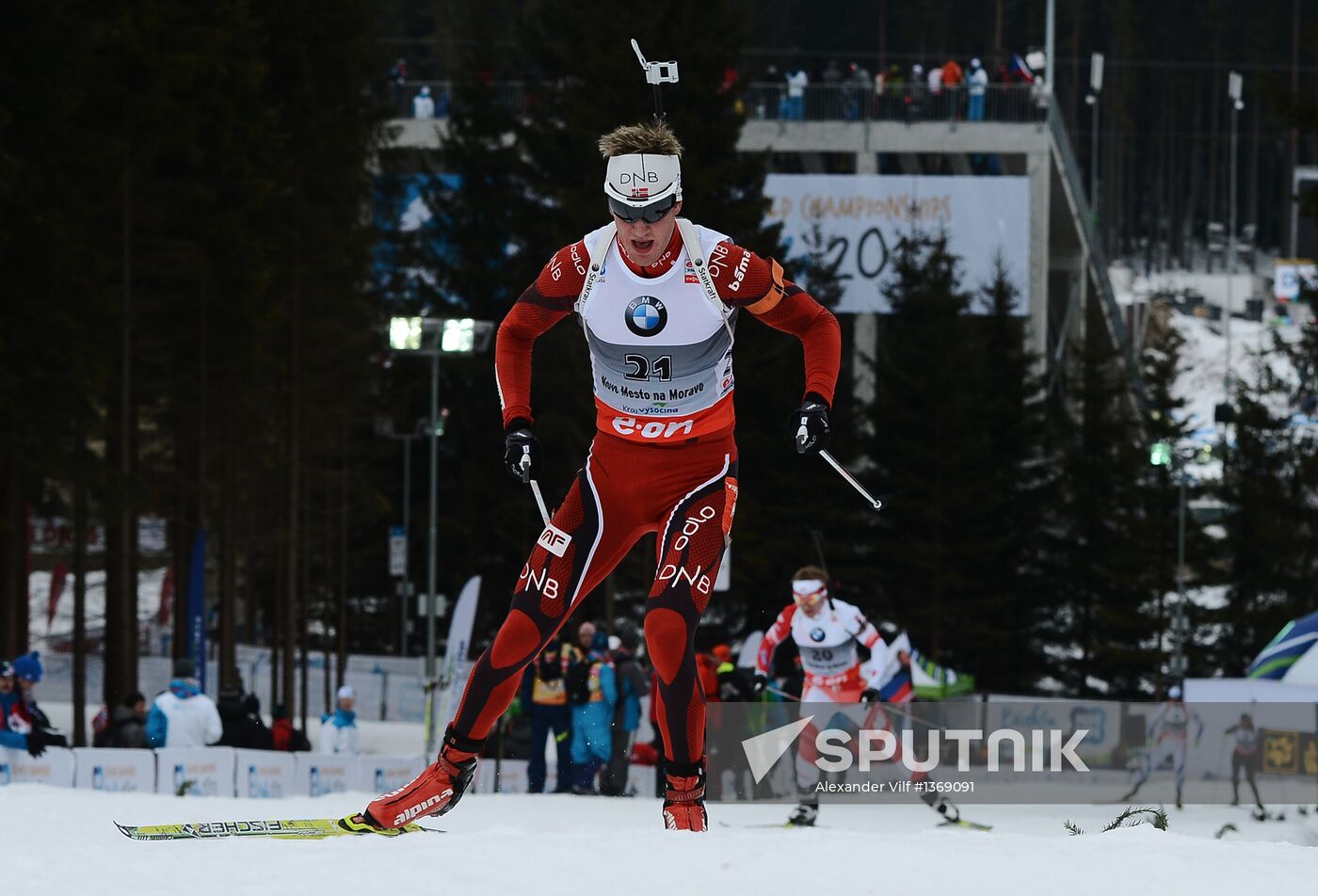 Biathlon World Championships. Men's sprint
