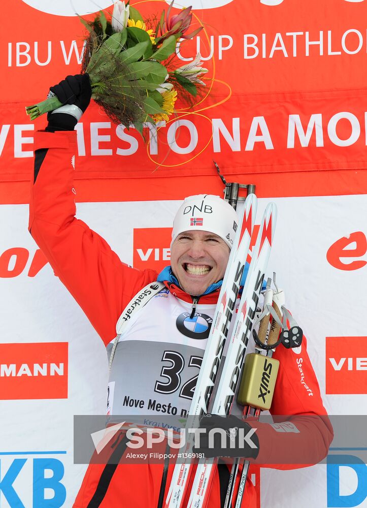 Biathlon World Championships. Men's sprint