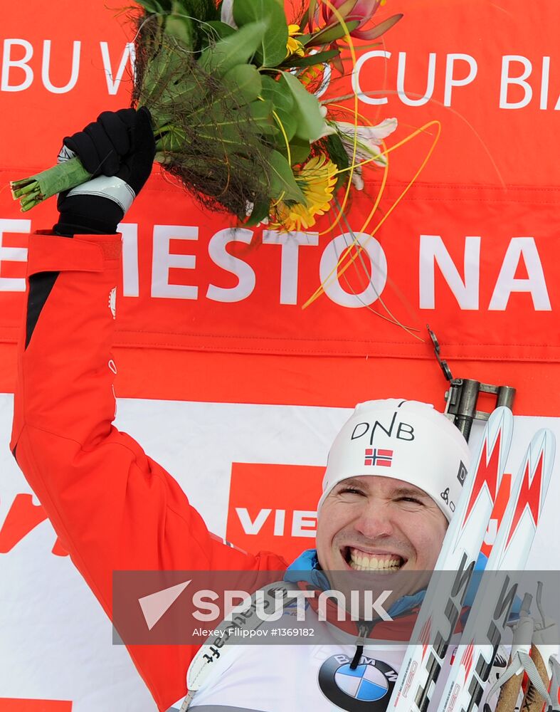 Biathlon World Championships. Men's sprint