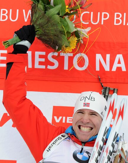 Biathlon World Championships. Men's sprint