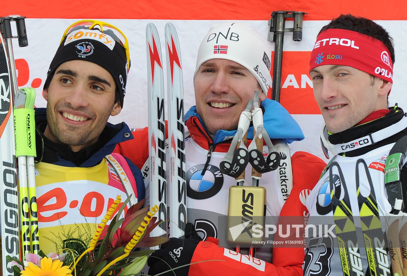 Biathlon World Championships. Men's sprint