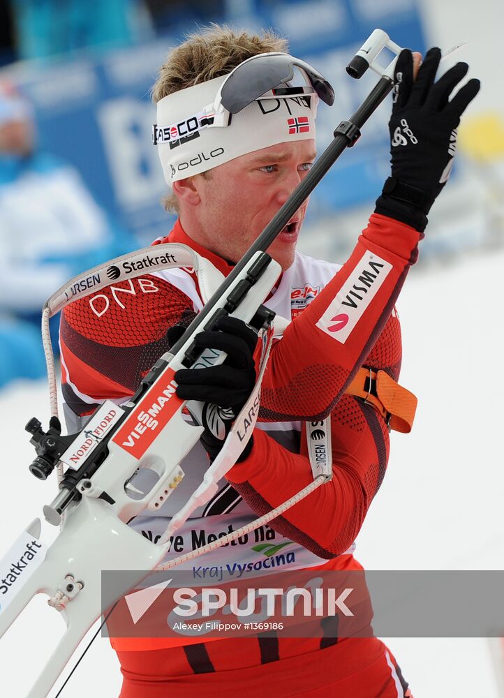 Biathlon World Championships. Men's sprint