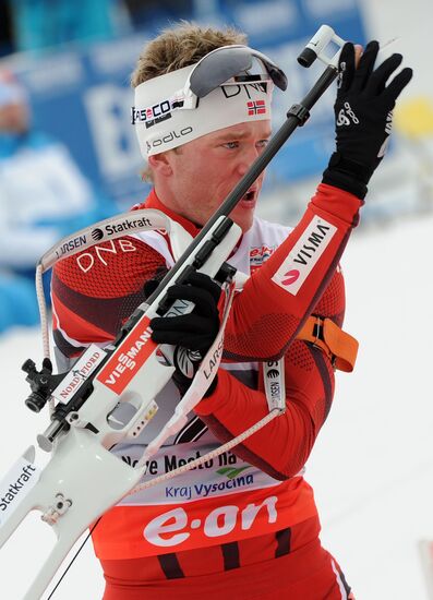 Biathlon World Championships. Men's sprint